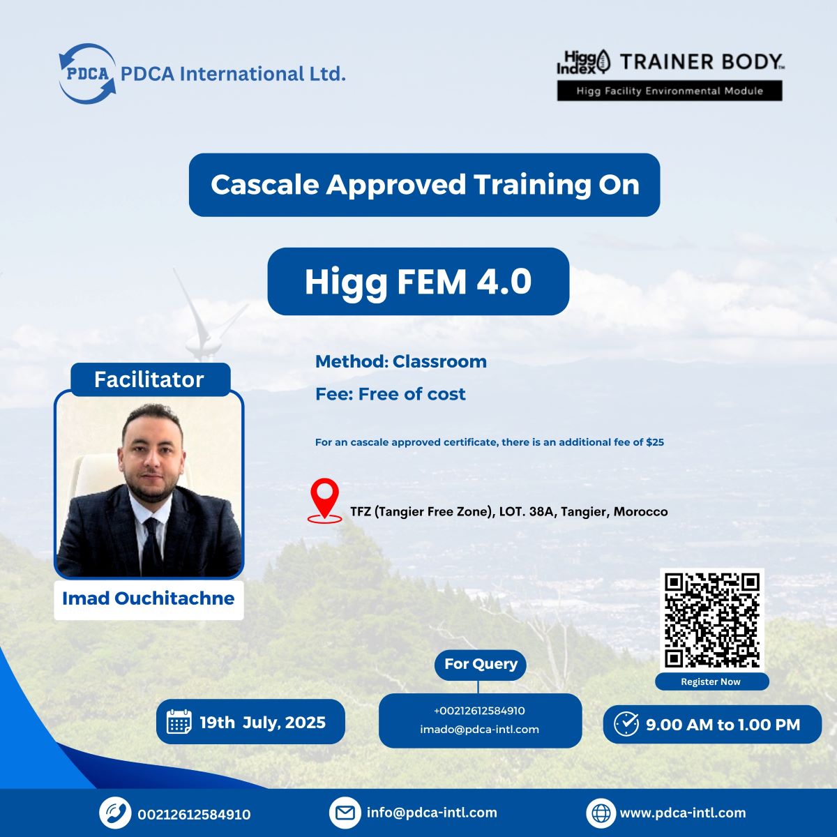 Training on Higg FEM 4.0